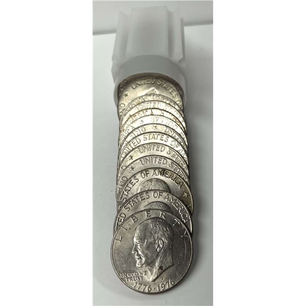 Roll (20-coins) 1976 Eisenhower Dollar
