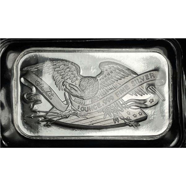 SilverTowne Retro Eagle Minting 1 ozt .999 Silver Bar
