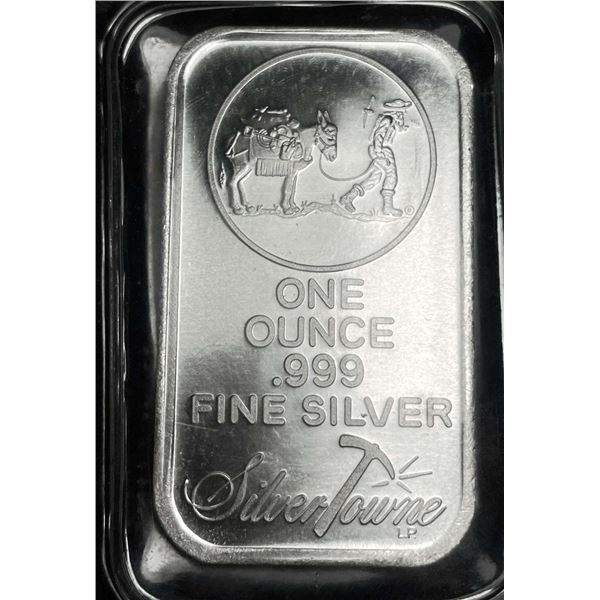 SilverTowne Prospector 1 ozt .999 Silver Bar