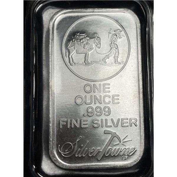SilverTowne Prospector 1 ozt .999 Silver Bar