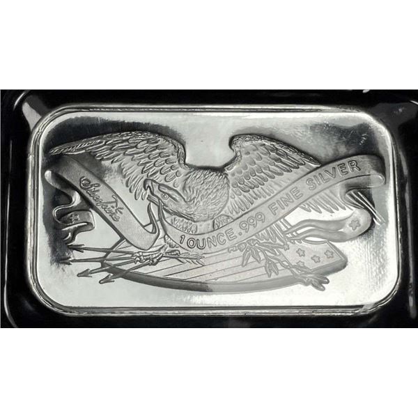 SilverTowne Retro Eagle 1 ozt .999 Silver Bar