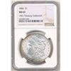 Image 5 : Monster Color 1886 Morgan Silver Dollar NGC MS63