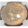 Image 4 : Monster Color 1886 Morgan Silver Dollar NGC MS63