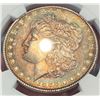 Image 1 : Monster Color 1886 Morgan Silver Dollar NGC MS63