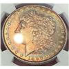 Image 3 : Monster Color 1886 Morgan Silver Dollar NGC MS63