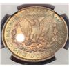 Image 4 : Monster Color 1886 Morgan Silver Dollar NGC MS63