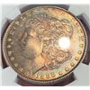 Image 5 : Monster Color 1886 Morgan Silver Dollar NGC MS63