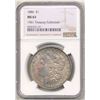 Image 7 : Monster Color 1886 Morgan Silver Dollar NGC MS63