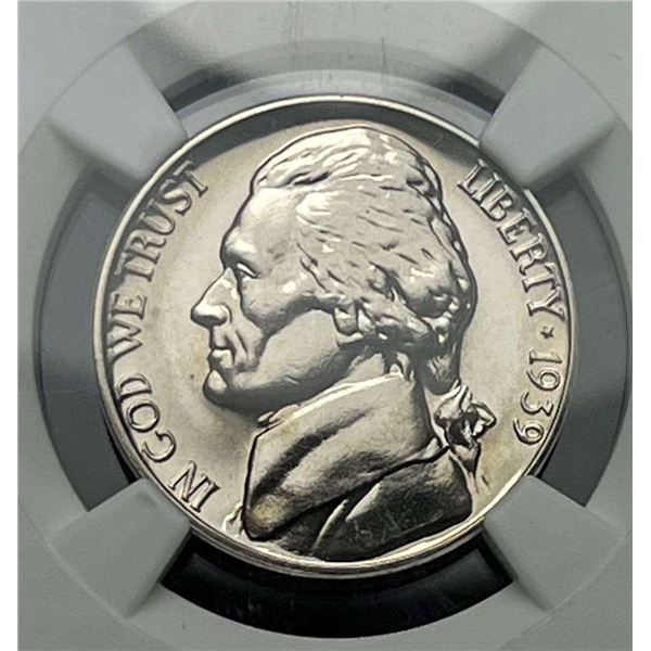 1939 Jefferson Rev. Of 1938 5c NGC PF66