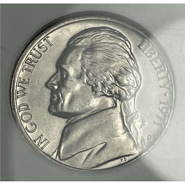 1971-D Jefferson Nickel NGC MS66 5FS