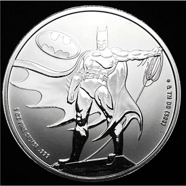 2023 Samoa "Batman" $5 Proof 1 ozt .999 Silver