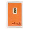 Image 1 : Valcambi Suisse 1g .9999 Gold Bar