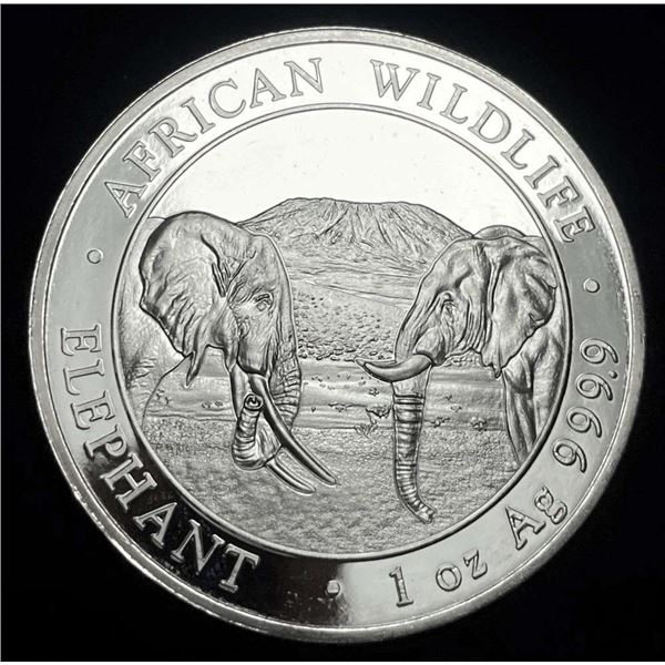 2020 Somali Republic 100 Shillings "African Wildlife" Proof 1 ozt .9999 Silver