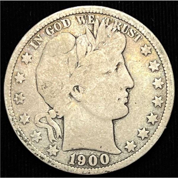 1900-O Barber Silver Half Dollar VG8