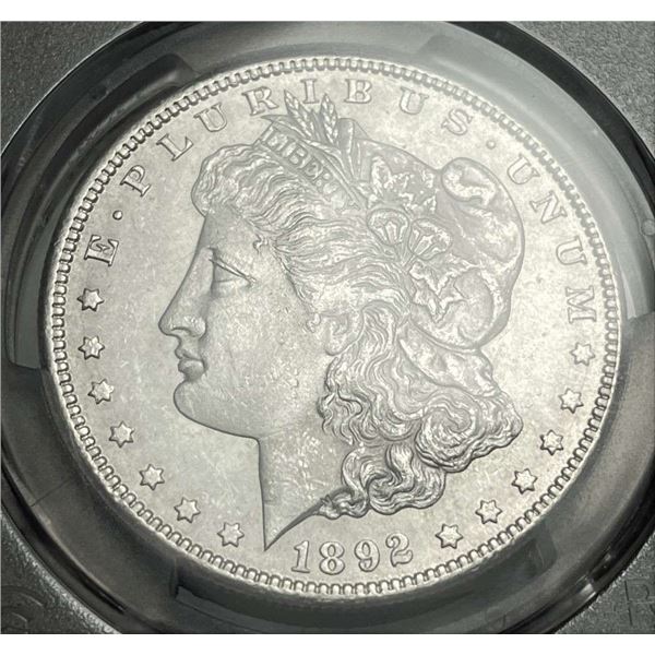 Last Minute! Carson City 1892-CC Morgan Silver Dollar PCGS MS63