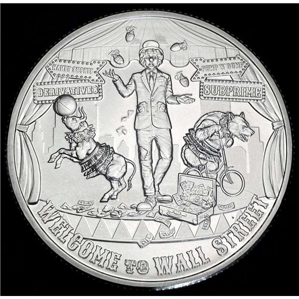 2022 Welcome To Wallstreet "The Awakening" 2 ozt .9999 Silver