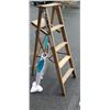 Image 2 : ALLRIGHT 5FT A FRAME LADDER WITH STEAM TECH MOP