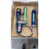 Image 2 : LINCOLN ELECTRIC GREASE GUN AND HITACHI 3 PC TOOLSET