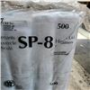 Image 2 : BAG OF 500 NEW SQ8 STYROFOAM HINGED TO GO CONTAINERS