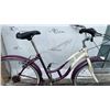 Image 2 : WHITE AND PURPLE SCHWINN BIKE