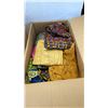 Image 2 : 2 BOXES OF NEW SARIS AND AFRICAN DRESSES