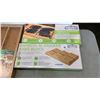 Image 2 : BAMBOO CUTLERY TRAYS AND 2 KNIVE TRAYS