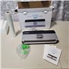 Image 2 : AS NEW CALMDO AUTOMATIC VACUUM SEALER AND JUILIST JUICER BOTH TESTED AND WORKING