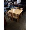 Image 2 : DINING TABLE AND 4 CHAIRS