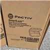 Image 2 : 2 CASES OF NEW PACTIV SMART LOCK HINGED TO GO CONTAINERS 300 TOTAL