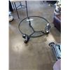 Image 1 : ROUND METAL BASE COFFEE TABLE