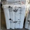 Image 1 : BAG OF 500 NEW SQ7 STYROFOAM HINGED TO GO CONTAINERS