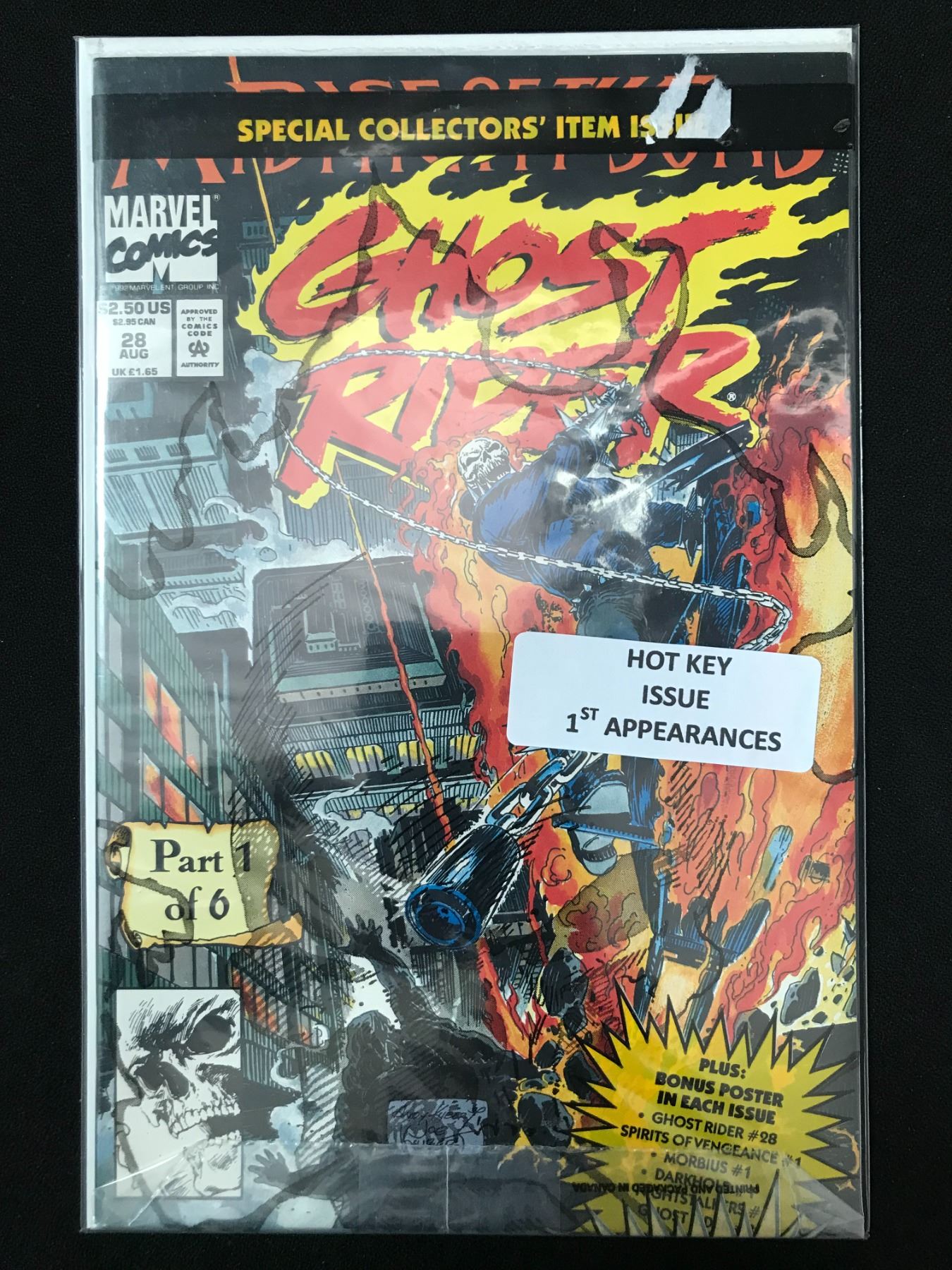 Ghost Rider 28 MARVEL COMICS NO.28 GHOST RIDER (SPECIAL COLLECTORS' ITEM ISSUE)