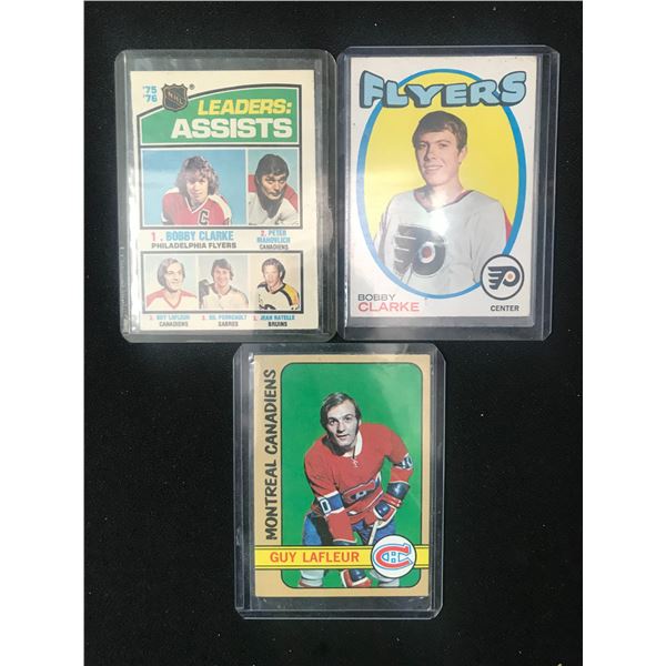 LOT OF VINTAGE NHL CARDS