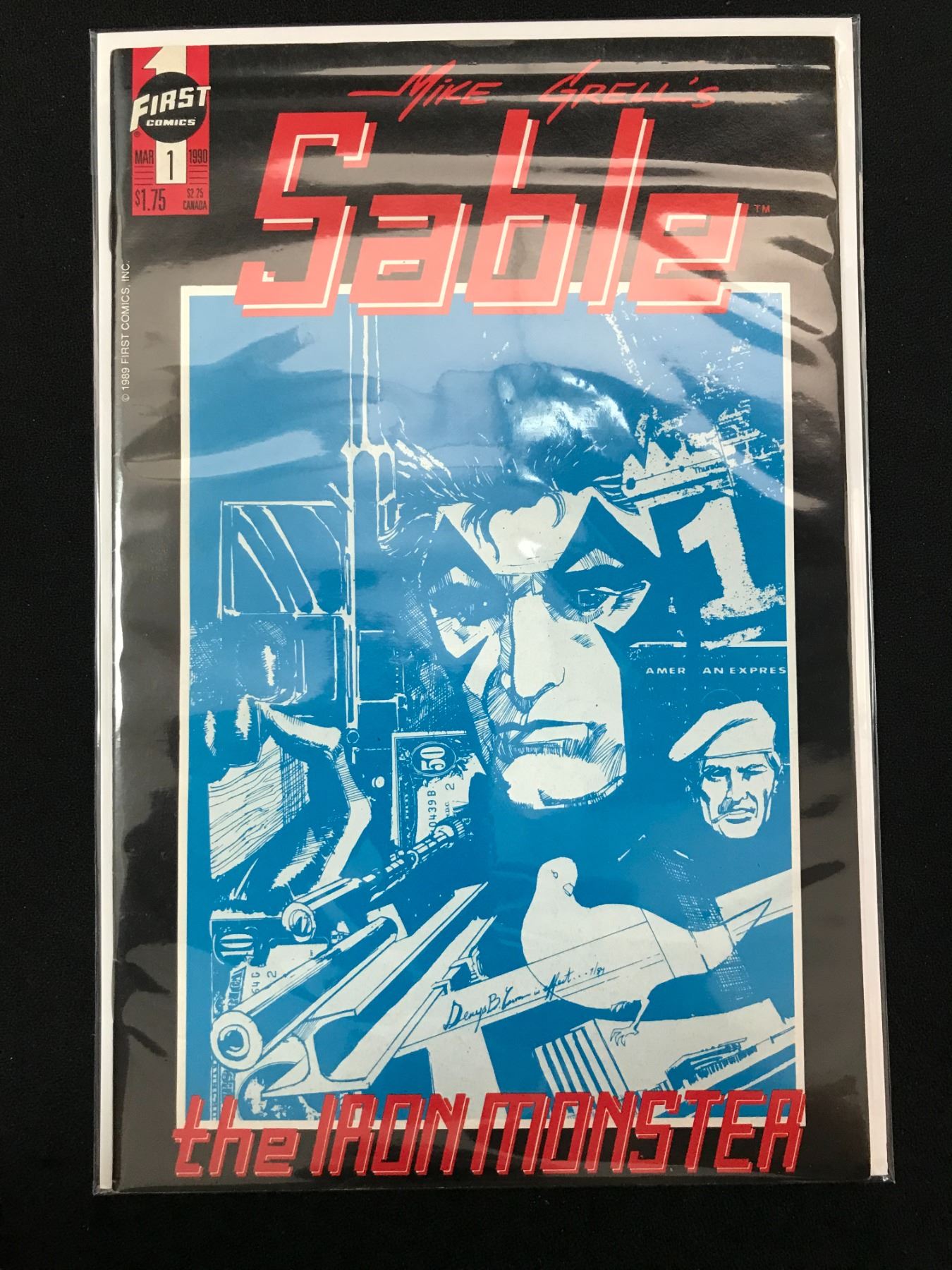 FIRST COMICS NO.1 SABLE THE IRON MONSTER