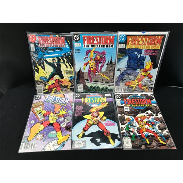 LOT OF FIRESTORM COMICS (DC COMICS)