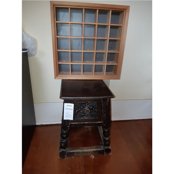 Antique Table, Shelf b
