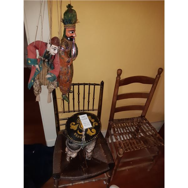 Marionette's, Chairs, Table B