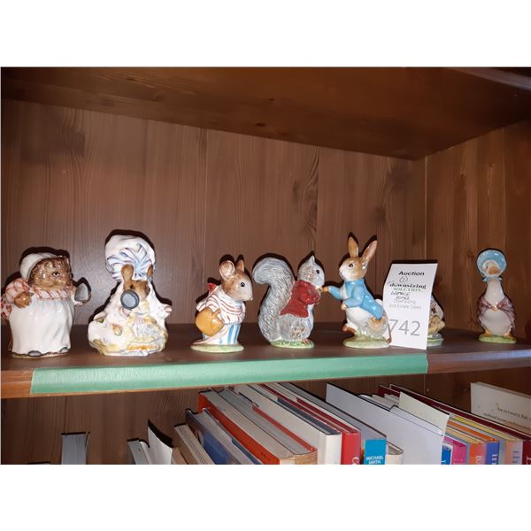 Beatrix Potter Figurines A