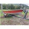 Image 2 : Springbok 12' Aluminum Boat/3.9HP Motor & Trailer