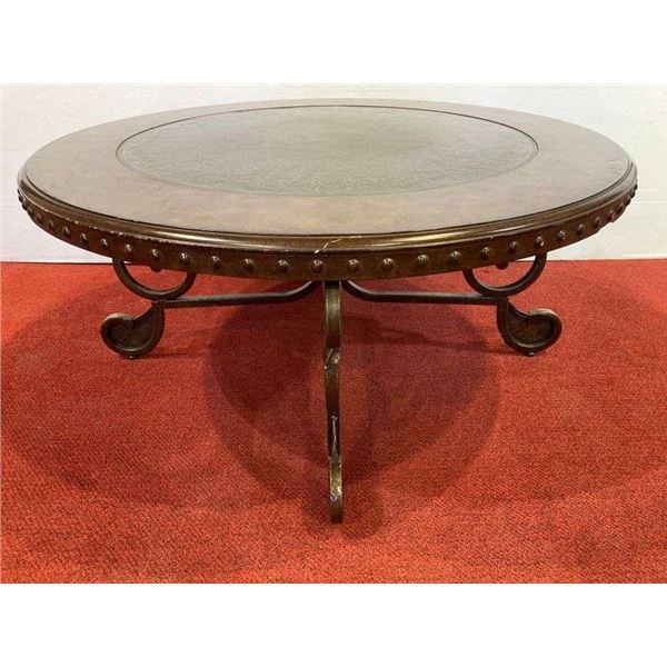Round Wrought Iron Table