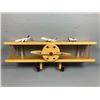 Image 2 : Diecast Metal Thunderbird 2/Airplane Shelf & Airplanes