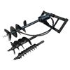 Image 1 : 2023 Mower King Skid Steer Auger Black-Unused