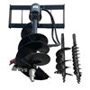 Image 2 : 2023 Mower King Skid Steer Auger Black-Unused