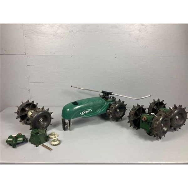 Orbit Tractor Sprinkler & Parts-See Description