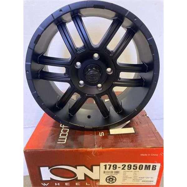 ION Matte Black Wheels-Unused (4)