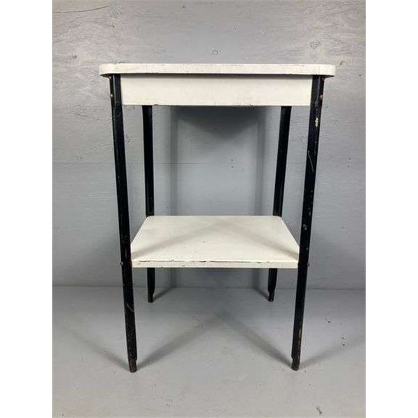 Vintage Metal Side Table
