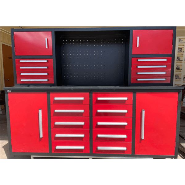 2023 Steelman 7' Red Workbench-Unused