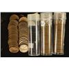 Image 1 : 3 SOLID DATE ROLLS OF LINCOLN WHEAT CENTS: 1944,