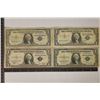 Image 1 : 1935-C, 35-E, 1957-A & 57-B $1 SILVER CERTIFICATES