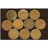 Image 1 : 10 ASSORTED INDIAN HEAD CENTS. 1898-1907